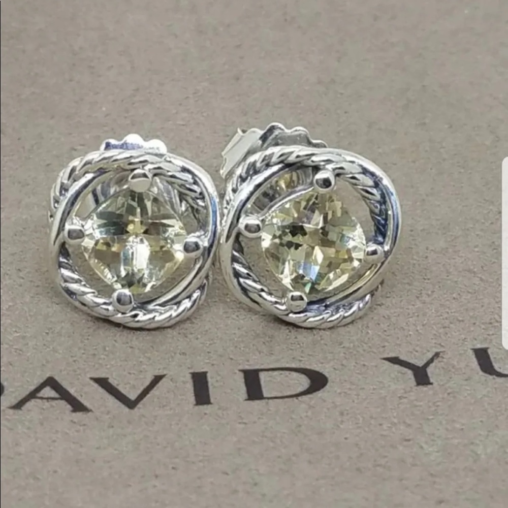 David Yurman 7mm Infinity Earrings